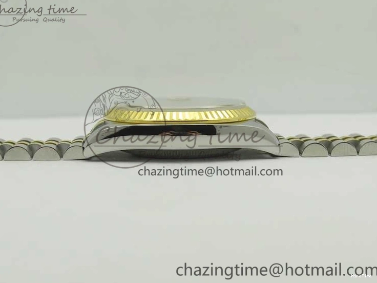 MiroTime 0519 DateJust 36 SS YG 126233 ARF 1:1 Best Edition Silver Dial Stick Markers on SS YG Jubilee Bracelet SH Elegant 3430